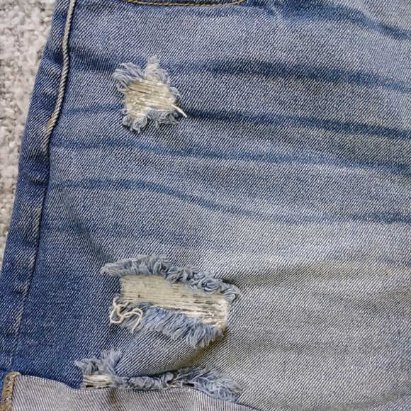 Kancan Distressed Mom Shorts - Picture 6 of 10